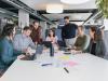 IT-Team von FIVE Informatik bei der gemeinsamen Planung von Lösungen für Schweizer KMU